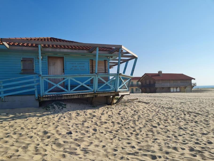 Superbe Studio A 8Mn En Voiture De La Plage Linxe Экстерьер фото
